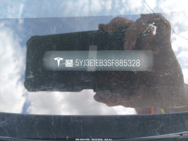 Продажа на аукционе авто 2025 Tesla Model 3 Long Range All-wheel Drive, vin: 5YJ3E1EB3SF885328, номер лота: 45341558