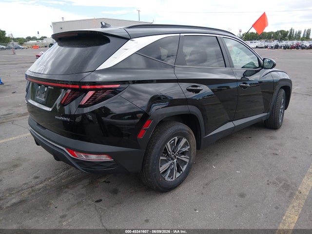 Hyundai Tucson Hybrid Blue 2022 KM8JBCA13NU024280 Image 4