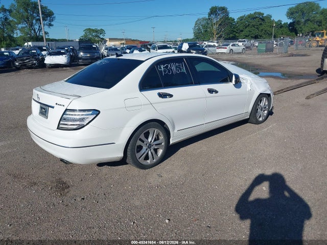 Aukcja sprzedaży 2013 Mercedes-benz C 300 Luxury 4matic, vin: WDDGF8AB5DR284356, numer aukcji: 45341654