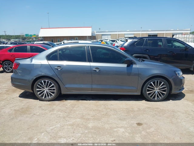 2015 Volkswagen Jetta 1.8t Sport მანქანა იყიდება აუქციონზე, vin: 3VWD17AJXFM203088, აუქციონის ნომერი: 45341689
