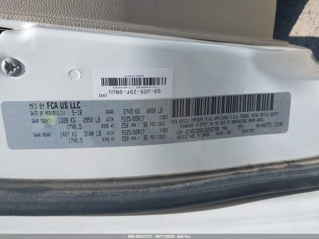 Dodge Grand Caravan Se 2018 2C4RDGBG4JR296789 Image 9