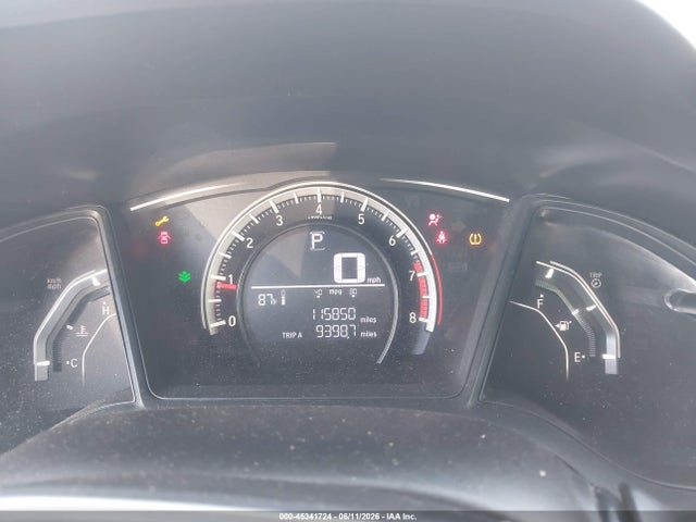 2016 Honda Civic Lx მანქანა იყიდება აუქციონზე, vin: 19XFC2F53GE048917, აუქციონის ნომერი: 45341724
