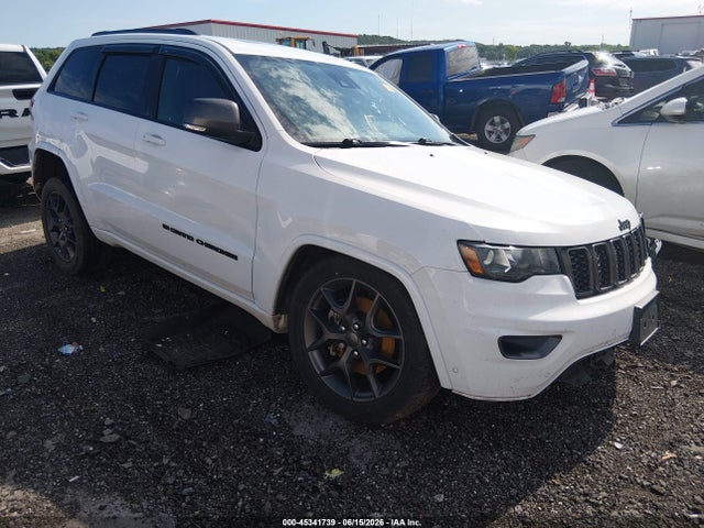 2021 Jeep Grand Cherokee 80th Anniversary 4x2 მანქანა იყიდება აუქციონზე, vin: 1C4RJEBG0MC680854, აუქციონის ნომერი: 45341739