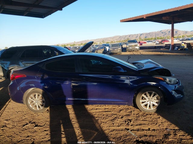 Aukcja sprzedaży 2014 Hyundai Elantra Se, vin: 5NPDH4AE0EH529535, numer aukcji: 45341771