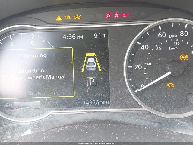 45341781 :رقم المزاد ، 3N1CN8EV1ML882387 vin ، 2021 Nissan Versa Sv Xtronic Cvt مزاد بيع