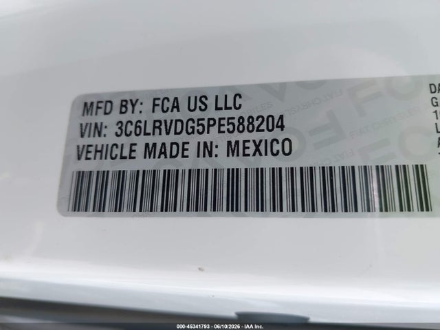 Aukcja sprzedaży 2023 Ram Promaster 2500, vin: 3C6LRVDG5PE588204, numer aukcji: 45341793