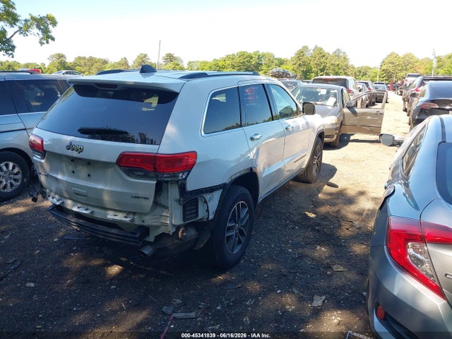 45341839 :رقم المزاد ، 1C4RJFBG9HC849751 vin ، 2017 Jeep Grand Cherokee Limited 4x4 مزاد بيع