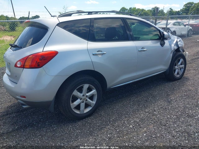 2009 Nissan Murano Sl მანქანა იყიდება აუქციონზე, vin: JN8AZ18U39W017929, აუქციონის ნომერი: 45341845