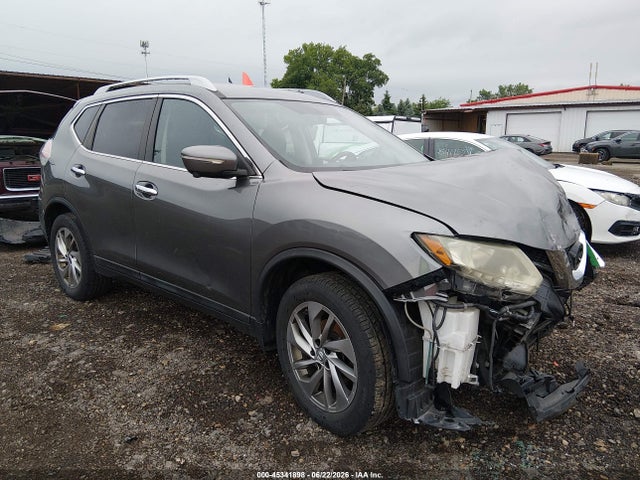 2014 Nissan Rogue Sl მანქანა იყიდება აუქციონზე, vin: 5N1AT2MV8EC797855, აუქციონის ნომერი: 45341898