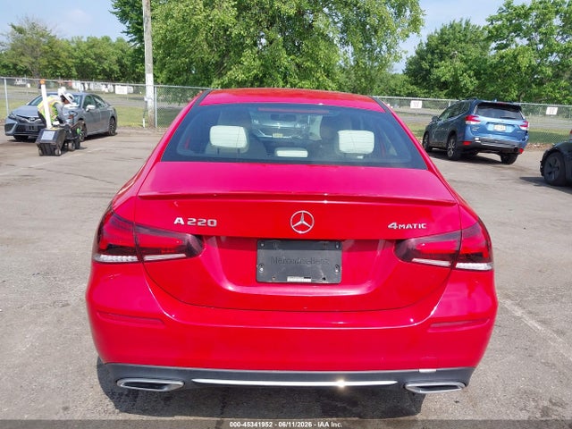45341952 :رقم المزاد ، WDD3G4FBXKW023493 vin ، 2019 Mercedes-benz A 220 4matic مزاد بيع
