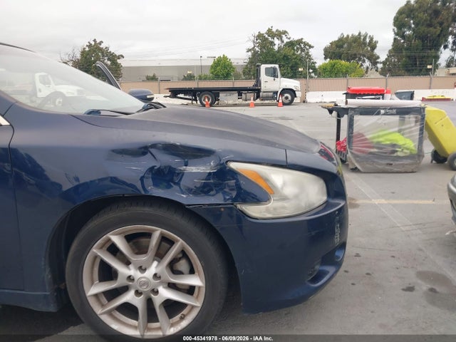 45341978 :رقم المزاد ، 1N4AA5AP8AC822321 vin ، 2010 Nissan Maxima 3.5 Sv مزاد بيع