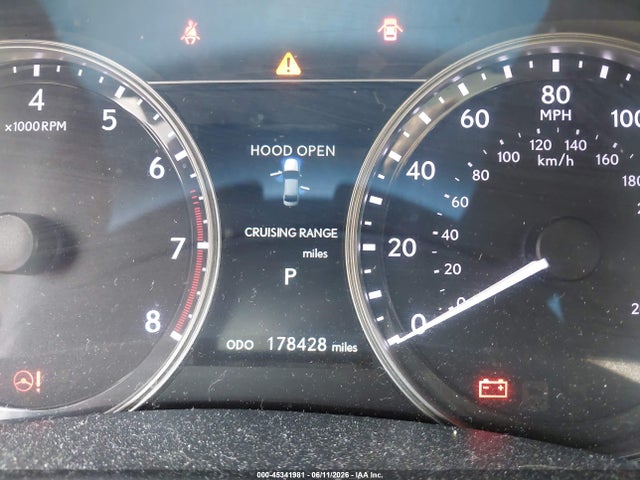 Aukcja sprzedaży 2013 Lexus Gs 350, vin: JTHBE1BL0D5016133, numer aukcji: 45341981