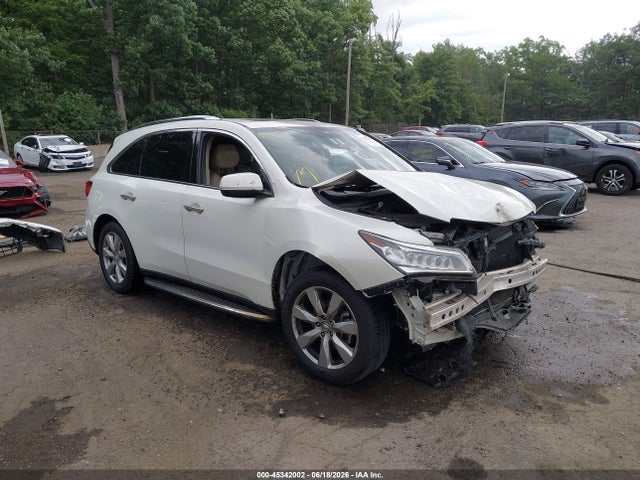 45342002 :رقم المزاد ، 5FRYD4H81FB013793 vin ، 2015 Acura Mdx Advance Pkg W/entertainment Pkg مزاد بيع