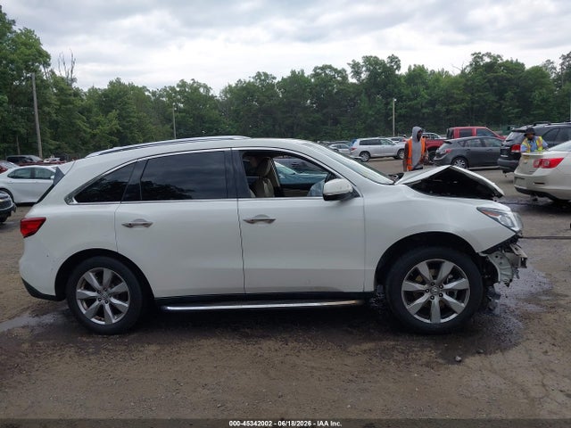 45342002 :رقم المزاد ، 5FRYD4H81FB013793 vin ، 2015 Acura Mdx Advance Pkg W/entertainment Pkg مزاد بيع