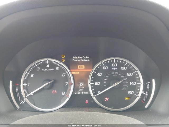45342002 :رقم المزاد ، 5FRYD4H81FB013793 vin ، 2015 Acura Mdx Advance Pkg W/entertainment Pkg مزاد بيع