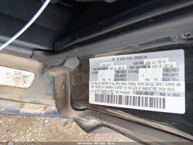 45342018 :رقم المزاد ، JM1FE173480214762 vin ، 2008 Mazda Rx-8 Grand Touring مزاد بيع
