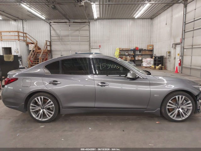 2019 Infiniti Q50 3.0t Sport მანქანა იყიდება აუქციონზე, vin: JN1EV7AR5KM557322, აუქციონის ნომერი: 45342091