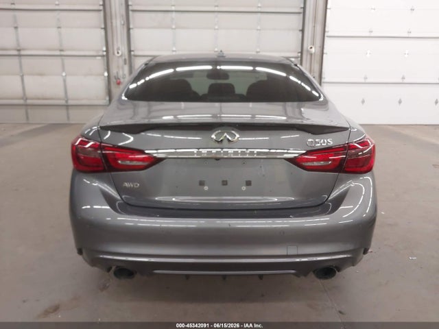 2019 Infiniti Q50 3.0t Sport მანქანა იყიდება აუქციონზე, vin: JN1EV7AR5KM557322, აუქციონის ნომერი: 45342091