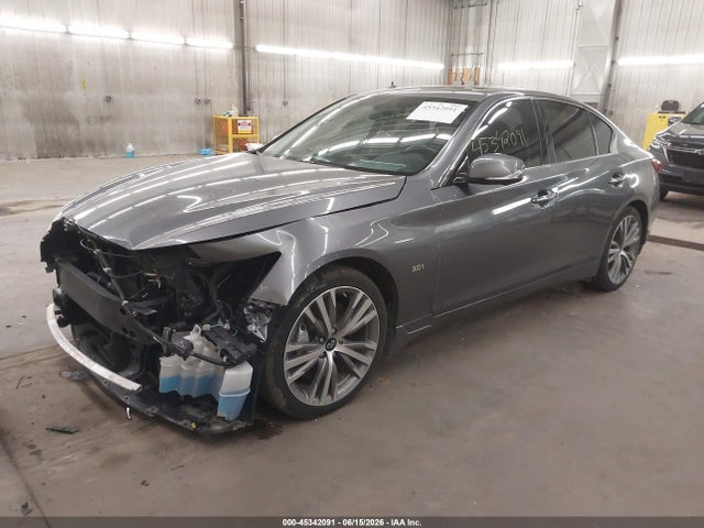 2019 Infiniti Q50 3.0t Sport მანქანა იყიდება აუქციონზე, vin: JN1EV7AR5KM557322, აუქციონის ნომერი: 45342091