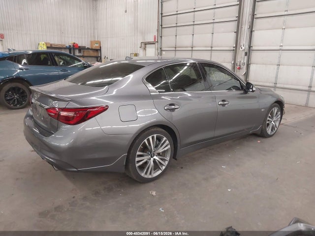 2019 Infiniti Q50 3.0t Sport მანქანა იყიდება აუქციონზე, vin: JN1EV7AR5KM557322, აუქციონის ნომერი: 45342091