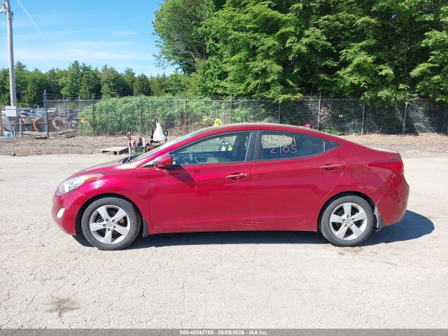2013 Hyundai Elantra Gls მანქანა იყიდება აუქციონზე, vin: 5NPDH4AE5DH368887, აუქციონის ნომერი: 45342105