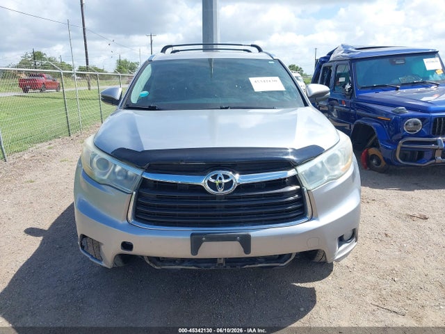 45342130 :رقم المزاد ، 5TDYKRFH2ES016980 vin ، 2014 Toyota Highlander Limited V6 مزاد بيع