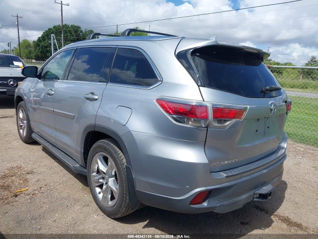 45342130 :رقم المزاد ، 5TDYKRFH2ES016980 vin ، 2014 Toyota Highlander Limited V6 مزاد بيع