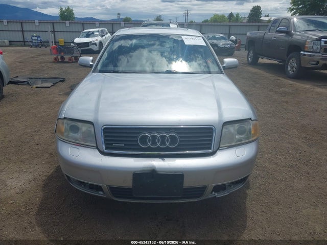 2002 Audi A6 4.2l მანქანა იყიდება აუქციონზე, vin: WAUML54B72N095371, აუქციონის ნომერი: 45342132