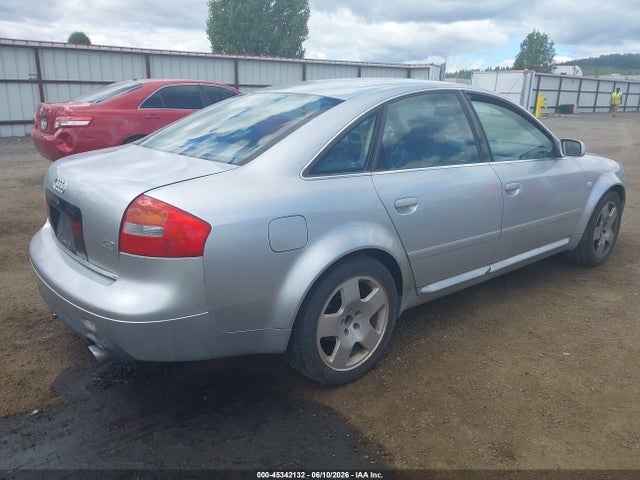 2002 Audi A6 4.2l მანქანა იყიდება აუქციონზე, vin: WAUML54B72N095371, აუქციონის ნომერი: 45342132