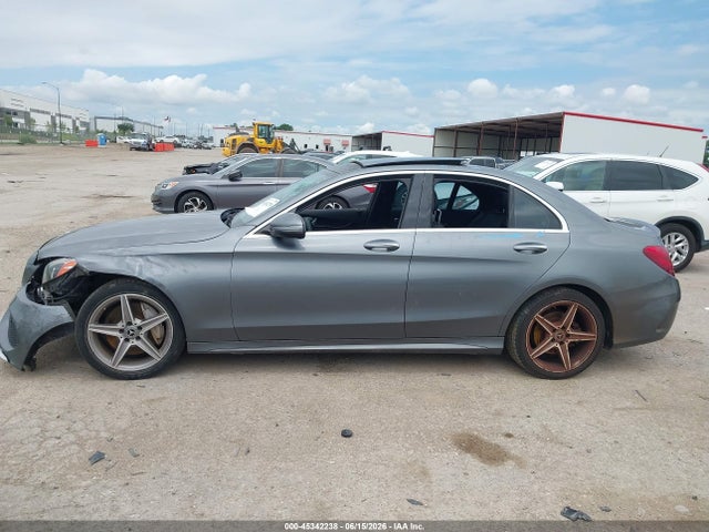 45342238 :رقم المزاد ، 55SWF4KB2HU217365 vin ، 2017 Mercedes-benz C 300 Sport 4matic مزاد بيع