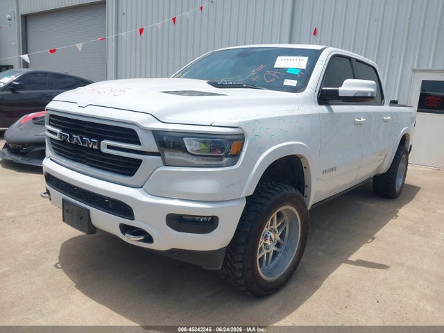 45342245 :رقم المزاد ، 1C6SRFJT6LN207257 vin ، 2020 Ram 1500 Laramie  4x4 5'7 Box مزاد بيع