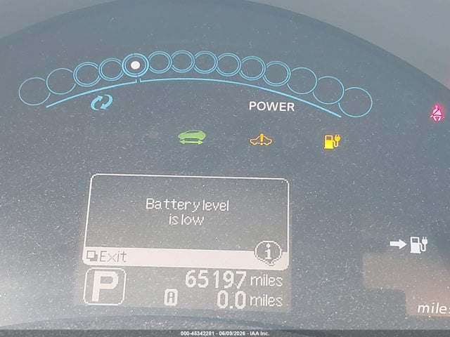 Aukcja sprzedaży 2012 Nissan Leaf Sl, vin: JN1AZ0CP6CT019211, numer aukcji: 45342281