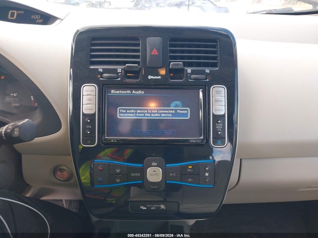 Aukcja sprzedaży 2012 Nissan Leaf Sl, vin: JN1AZ0CP6CT019211, numer aukcji: 45342281