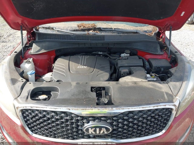 45342288 :رقم المزاد ، 5XYPG4A56HG292187 vin ، 2017 Kia Sorento 3.3l Lx مزاد بيع