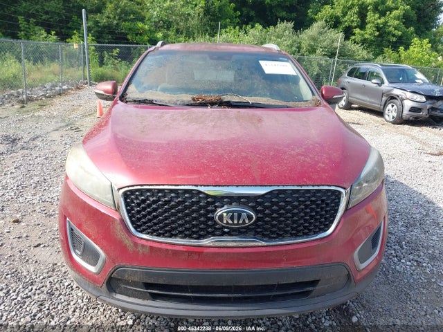 45342288 :رقم المزاد ، 5XYPG4A56HG292187 vin ، 2017 Kia Sorento 3.3l Lx مزاد بيع
