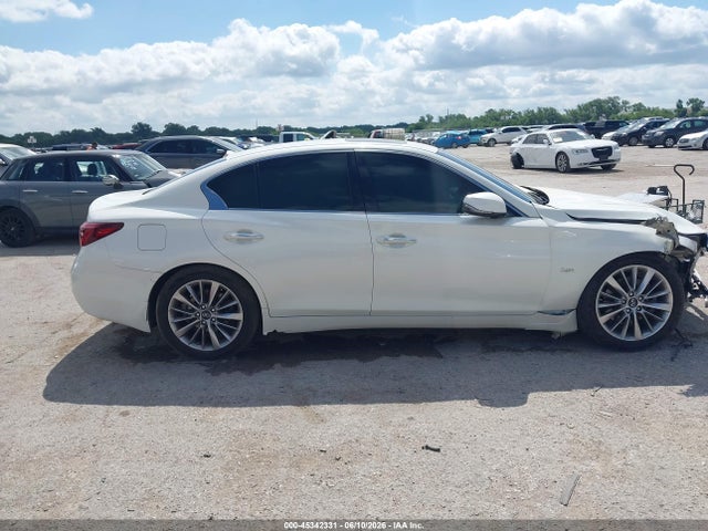 Aukcja sprzedaży 2018 Infiniti Q50 3.0t Luxe, vin: JN1EV7ARXJM434162, numer aukcji: 45342331