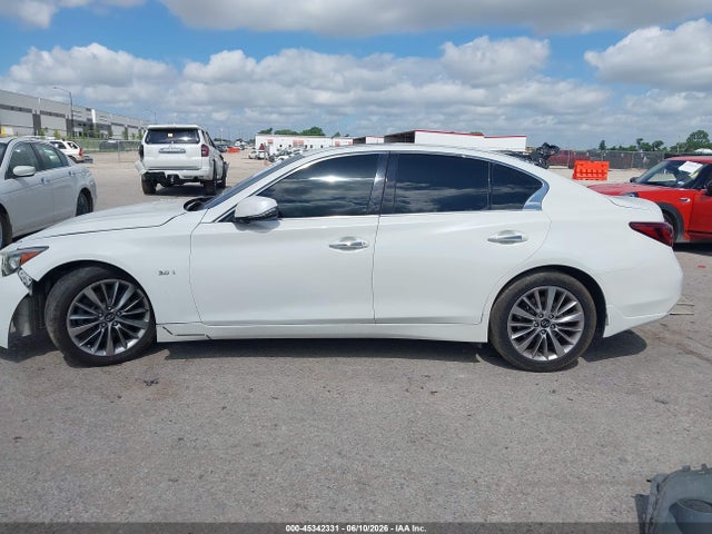 Auction sale of the 2018 Infiniti Q50 3.0t Luxe, vin: JN1EV7ARXJM434162, lot number: 45342331