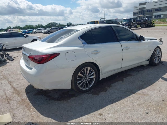 Aukcja sprzedaży 2018 Infiniti Q50 3.0t Luxe, vin: JN1EV7ARXJM434162, numer aukcji: 45342331