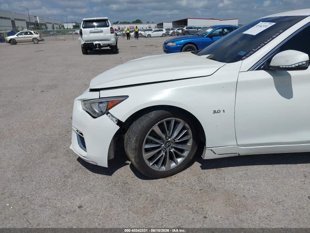 Aukcja sprzedaży 2018 Infiniti Q50 3.0t Luxe, vin: JN1EV7ARXJM434162, numer aukcji: 45342331