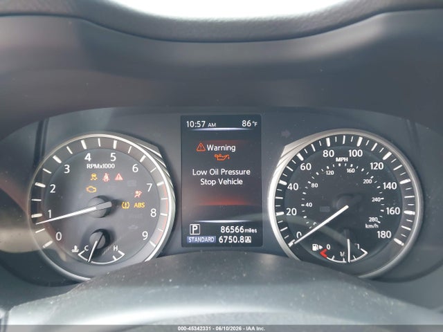 Aukcja sprzedaży 2018 Infiniti Q50 3.0t Luxe, vin: JN1EV7ARXJM434162, numer aukcji: 45342331