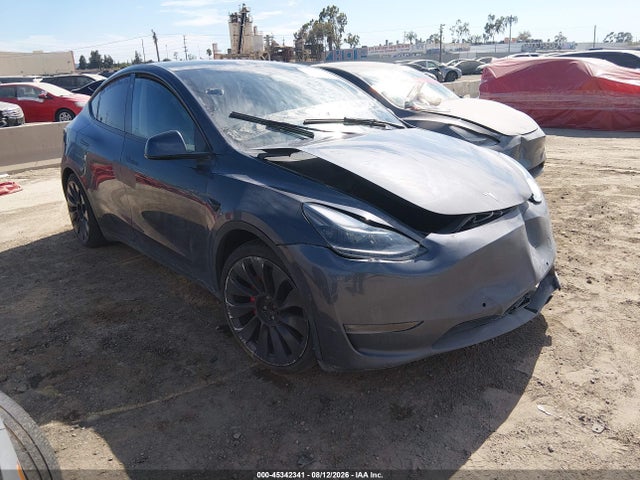 45342341 :رقم المزاد ، 5YJYGDEF7MF277514 vin ، 2021 Tesla Model Y Performance Dual Motor All-wheel Drive مزاد بيع