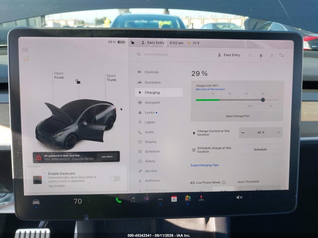 Aukcja sprzedaży 2021 Tesla Model Y Performance Dual Motor All-wheel Drive, vin: 5YJYGDEF7MF277514, numer aukcji: 45342341