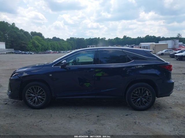45342356 :رقم المزاد ، 2T2SZMDA2LC252377 vin ، 2020 Lexus Rx 350 F Sport مزاد بيع
