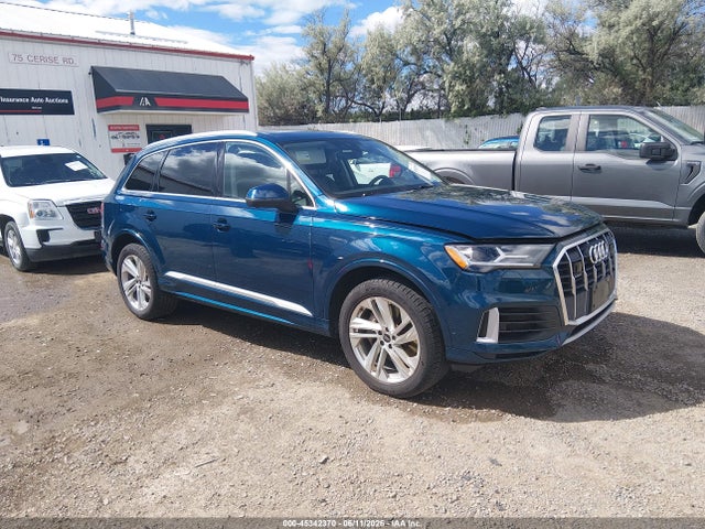 2022 Audi Q7 Premium Plus 55 Tfsi Quattro Tiptronic მანქანა იყიდება აუქციონზე, vin: WA1LXBF76ND010227, აუქციონის ნომერი: 45342370