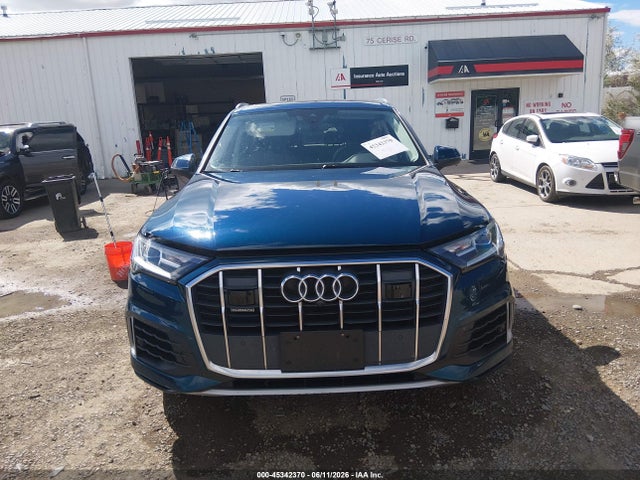 2022 Audi Q7 Premium Plus 55 Tfsi Quattro Tiptronic მანქანა იყიდება აუქციონზე, vin: WA1LXBF76ND010227, აუქციონის ნომერი: 45342370
