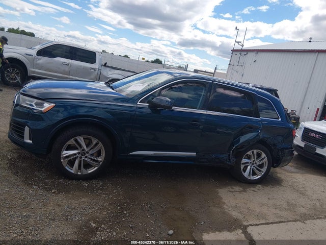 2022 Audi Q7 Premium Plus 55 Tfsi Quattro Tiptronic მანქანა იყიდება აუქციონზე, vin: WA1LXBF76ND010227, აუქციონის ნომერი: 45342370