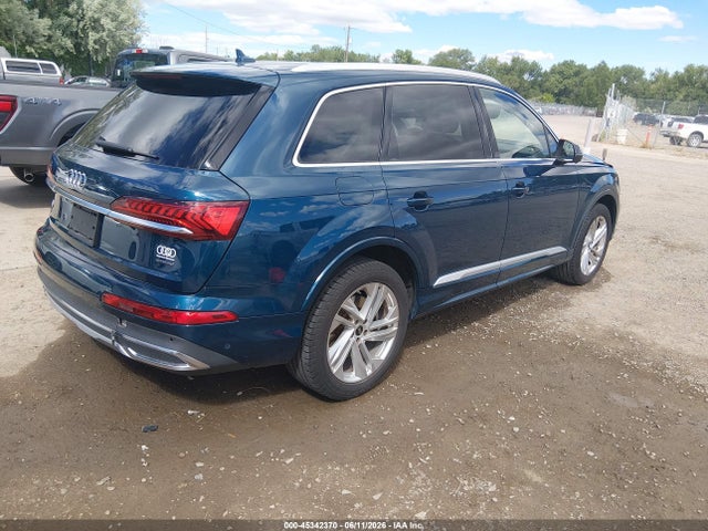 2022 Audi Q7 Premium Plus 55 Tfsi Quattro Tiptronic მანქანა იყიდება აუქციონზე, vin: WA1LXBF76ND010227, აუქციონის ნომერი: 45342370