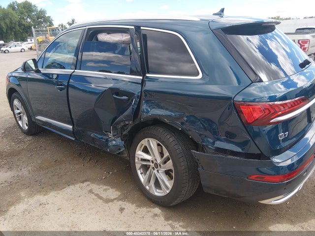2022 Audi Q7 Premium Plus 55 Tfsi Quattro Tiptronic მანქანა იყიდება აუქციონზე, vin: WA1LXBF76ND010227, აუქციონის ნომერი: 45342370