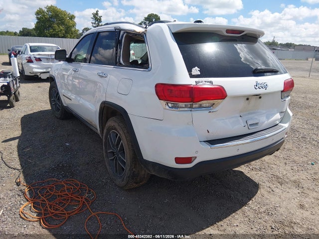 2019 Jeep Grand Cherokee Limited 4x2 მანქანა იყიდება აუქციონზე, vin: 1C4RJEBG0KC689972, აუქციონის ნომერი: 45342382