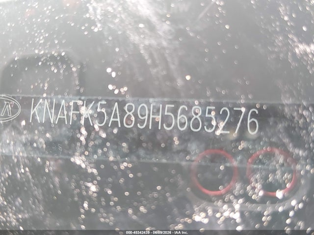 45342439 :رقم المزاد ، KNAFK5A89H5685276 vin ، 2017 Kia Forte Lx مزاد بيع